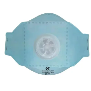 Boat Shaped Industrial Mask FFP3 Gray Activated Carbon