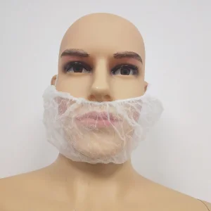Disposable Dust-Proof Double Loop Breathable Non-Woven Beard Cover