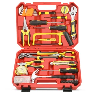 125-Piece OEM Steel Household Tool Set Auto Repair Multi-Functional Hand Tool Box with Hard Case for DIY Daily Maintenance