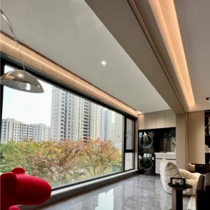 Custom Design Competitive Price Large Horizon Aluminum Alloy Fixed Glass Window