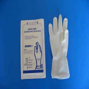 Luva de Látex para Exame Médico Cirúrgico Descartável