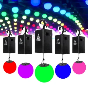OEM LED Kinetic Light RGBW DMX Winch Stage Equipment For Wedding Decoration, NightClub And Disco Manufacturers, Supplier