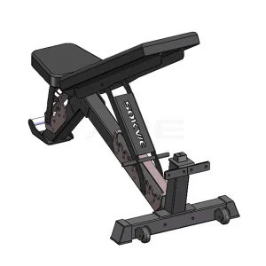 Ape Fitness Power Bench Gym Home Adjustable Weight Bench Incline and Decline