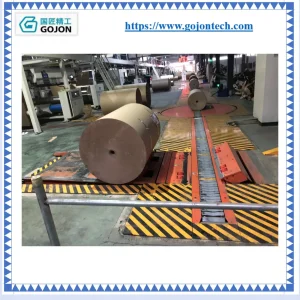 Automatic Paper Roll Transport System with Conveyor Belt for Printing &amp; Packaging Industry
