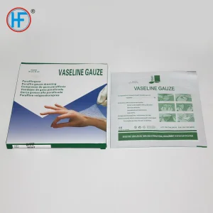 Mdr CE Approved First Aid Products Gauze Paraffin Type Tulle Gras for Sale