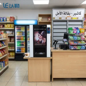 Premium Coffee Fast Turkish Coffee Vending Machine LE302B