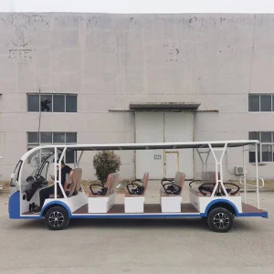 Attractive Price New Appearance14 Seater Community Shuttle Electric Sightseeing Car Golf Cart