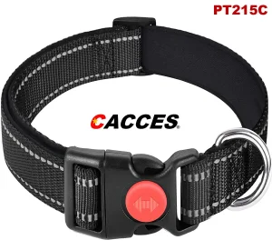 Collar de perro de nylon reflectante