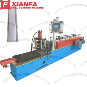 Máquina formadora de rollos de lamas de puerta enrollable de acero