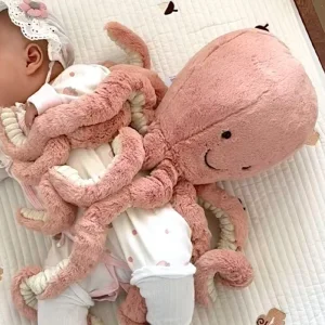 Jelly Cat Large Pink Octopus Plush Toy
