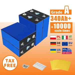 3.2V 340ah Batería de Fosfato de Hierro de Litio Catl 280ah 302ah 310ah 314ah 320ah LiFePO4 Batería para Estación de Energía Portátil Sistema de Energía Solar para el Hogar