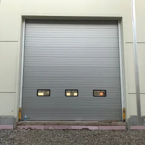 Thermal Insulated Sectional Door for Cold Storage Facilities and Industrial Overhead Use