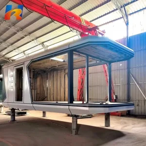 Modern Prefabricated Space Capsule House Luxury Waterproof Steel Structure House for Residential Use