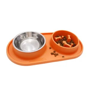Famipet Custom Stainless Steel Slow Feeder