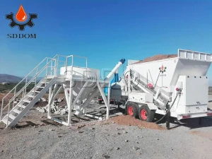 MB1500 Beton Concrete Batching Mixing Plant with Planetary Concrete Mixer