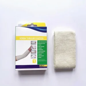 Eco-Friendly Recyclable 1m Tubular Compression Bandage Custom Logo &amp; Private Label OEM ODM Direct Factory Supply for Wrist/Elbow/Ankle/Knee Sports Protectio