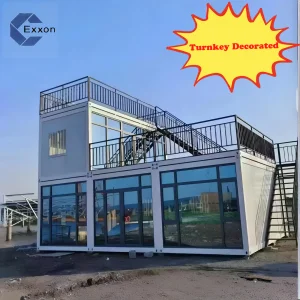 Prefab Modular Homes Tiny Home Living Assembled Turnkey Decorated Container House Foldable Steel Prefabricated Villa Hotel