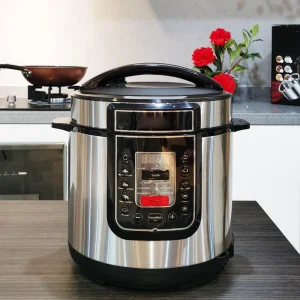 Non-Stick Coating Inner Pot Slow Cooker Multifunction Stainless Steel Electric Pressure Cookers