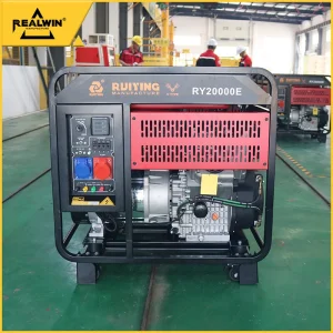 مولد ديزل مبرد بالهواء 20kVA للطوارئ المنزلية الاحتياطية