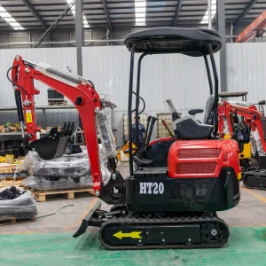 Mini Excavator with Thumb Clip Micro Crawler Excavator Diesel Engine for Sale