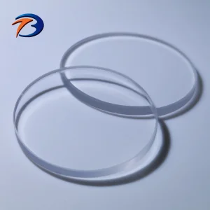 Flat Transparent Sapphire Glass Crystal Optical Watch Window