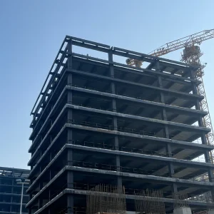 Pre Engineered Multi Story Steel Structure Buildings With Prefabricated Design