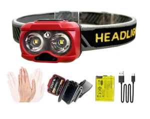 China Top Dual Power Supply Charging headlamp