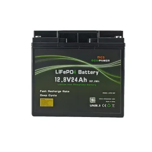 Super Power Electric Bike Scooter 12V 24ah Lithium Iron Phosphate Battery Pack Solar Emergency Power System