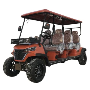 Street Legal 6 Seater Gasoline Golf Cart CE Approved