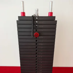 Commercial Weight Stack System with Heavy-Duty Steel Construction