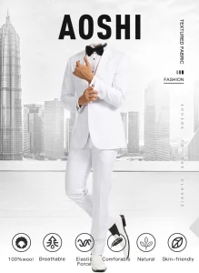 Men's Formal Suit Blazer Pants