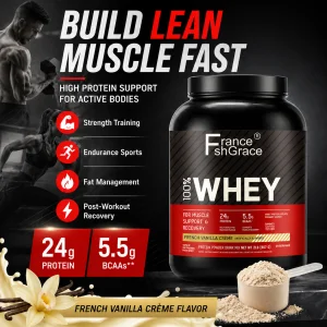 Customized Whey Protein Powder Vanilla Flavor