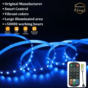 SMD5050 Fita LED RGB 60LEDs/M DC12V 24V