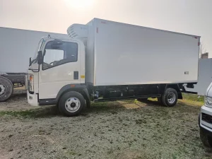 HOWO Refrigerated Cargo Van Delivery Vehicle with Thermo King Refrigerator Unit