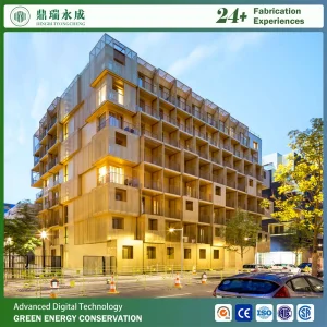 Casa modular prefabricada de estructura de acero apartamento