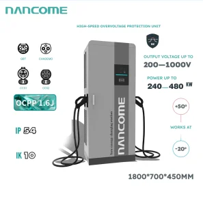 Nancome High-Performance High Power Charging Station for Logistics EV Charging with 240kw
