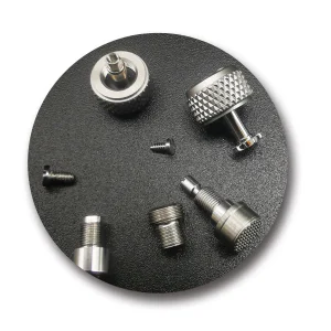 Watch Parts Supplier OEM/ODM Micro CNC Machining Custom Stainless Steel Waterproof Watch Pusher Parts Watch Crown &amp; Tube