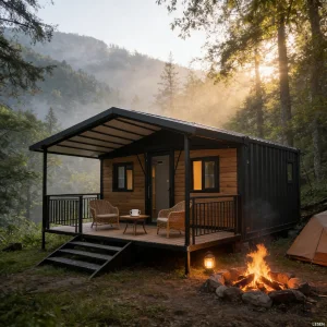 Expandable Foldable Container Homestay Modular Mobile Cabin