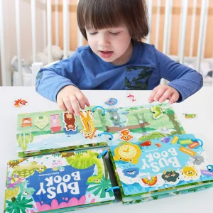 Montessori Felt Paper 3d Puzzles Busy Book Board Sets