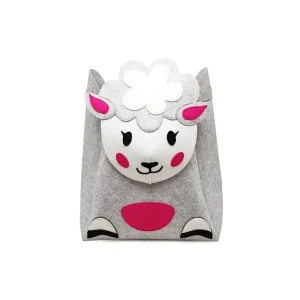 Famous Lovely Sheep Felt Storage Basket 3mm Thickness Animals Organizer Felt Storage Basket Exporters, Pricelist