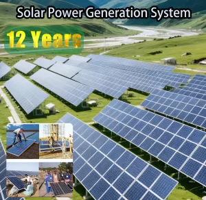 Utility-Scale Solar PV Power Generation System 3kW 50kW Complete Solution High-Power Solar Panels | Industrial Grade Carport
