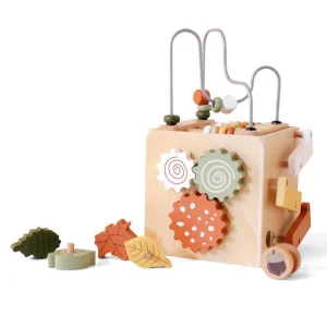 Baby Early Education and Intelligence Toy Wooden Multi-functional Color and Shape Cognitive Toy Multi-functional Matching Car