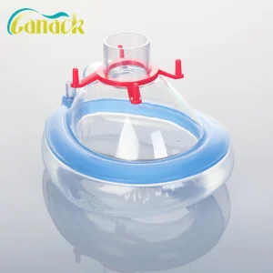 Disposible Medical Face Mask Anesthsia Mask PVC Mask