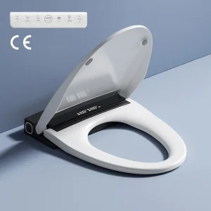 Smart Toilet Seat Ultra Slim Automatic Cover Electric Bidet Lid Soft Close Adaptable Intelligent Heated Wc Toilet Seat