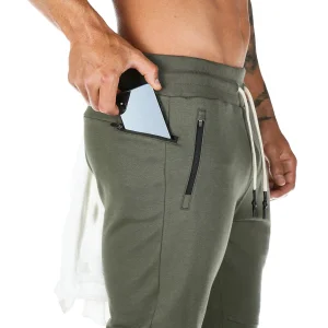 Plus Size Jogger Pants Gym Slim Fit Trousers