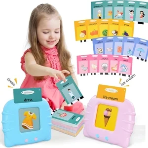 Educational Learning Talking Sight Words Flash Card Kindergarten Kids English Language Electronic Book Toddlers Reading Gadget
