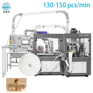 Kraft Paper Bowl Food Grade Eco Friendly Take Away Container Paper Bowls Forming Machine for Salad