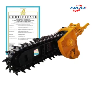 Excavator Chain Trencher
