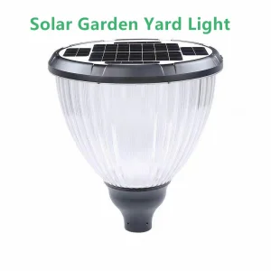 Lâmpada LED de Alta Potência e Economia de Energia 3m Iluminação Solar para Jardim, Caminho e Estacionamento com Luz LED