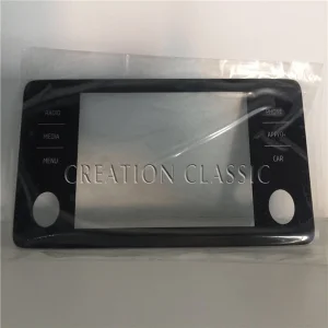 1.5mm 2mm Black White Silk Screen Printed Glass Tempered Glass